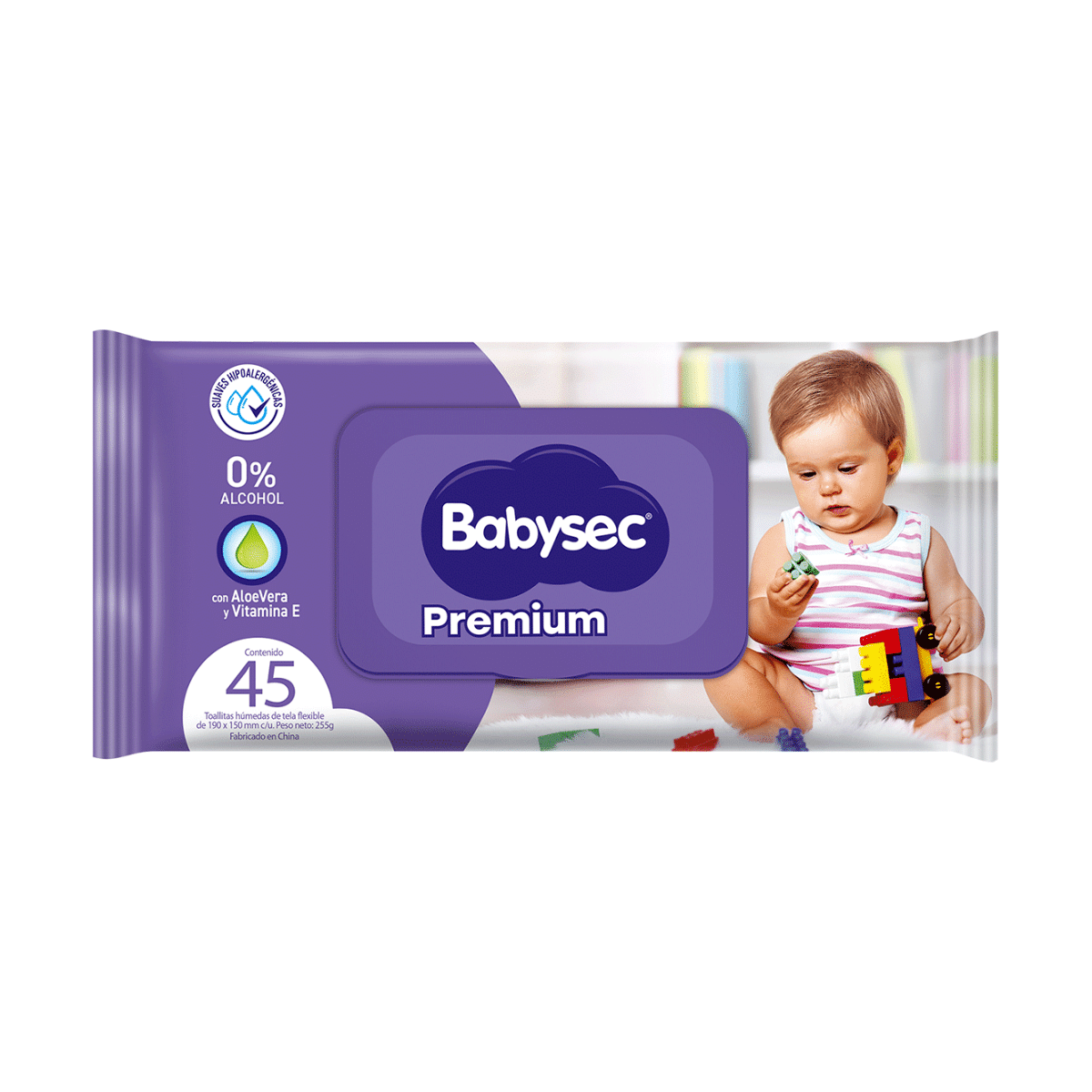 Babysec Toallitas 45 Unidadaes