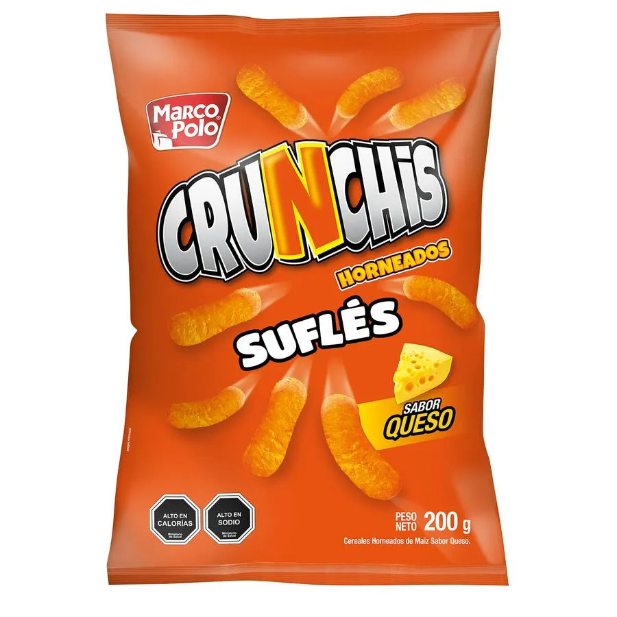 Crunchis Sufle 200G De Queso Marco Polo