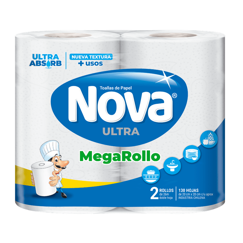 Nova Ultra Mega Rollo 26M Doble Hoja