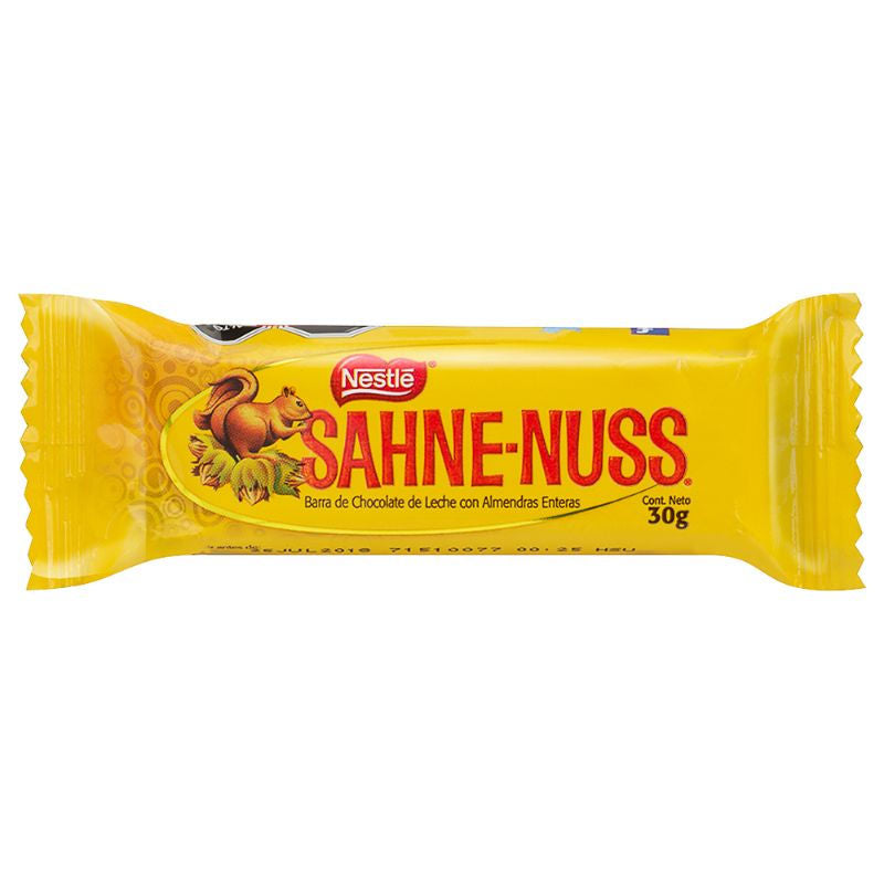 Chocolate Sahne-Nuss 30 unidades de 30G