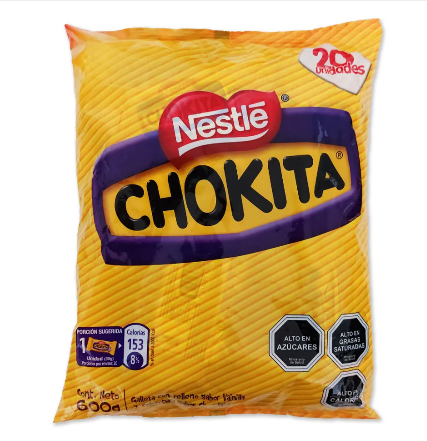 Chokita 600 G 20 Unidades