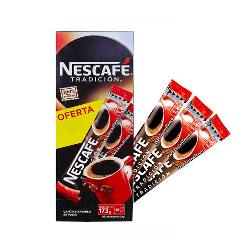 Nescafé tradición 96 sobres