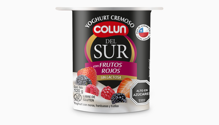 Colun 120G Frutos Del Suryoghurt Del Sur Sin Lactosa