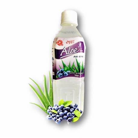 Agua Oye Aloe Vera 500Ml Arandano