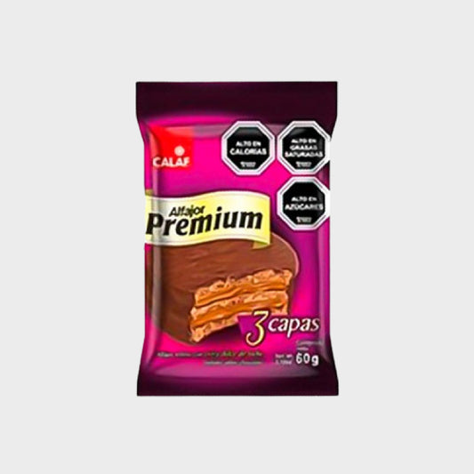 Alfajor 3Capas 60G Premium Calaf