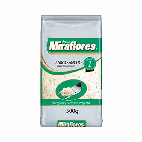 Arroz Miraflores Grado 1 500G