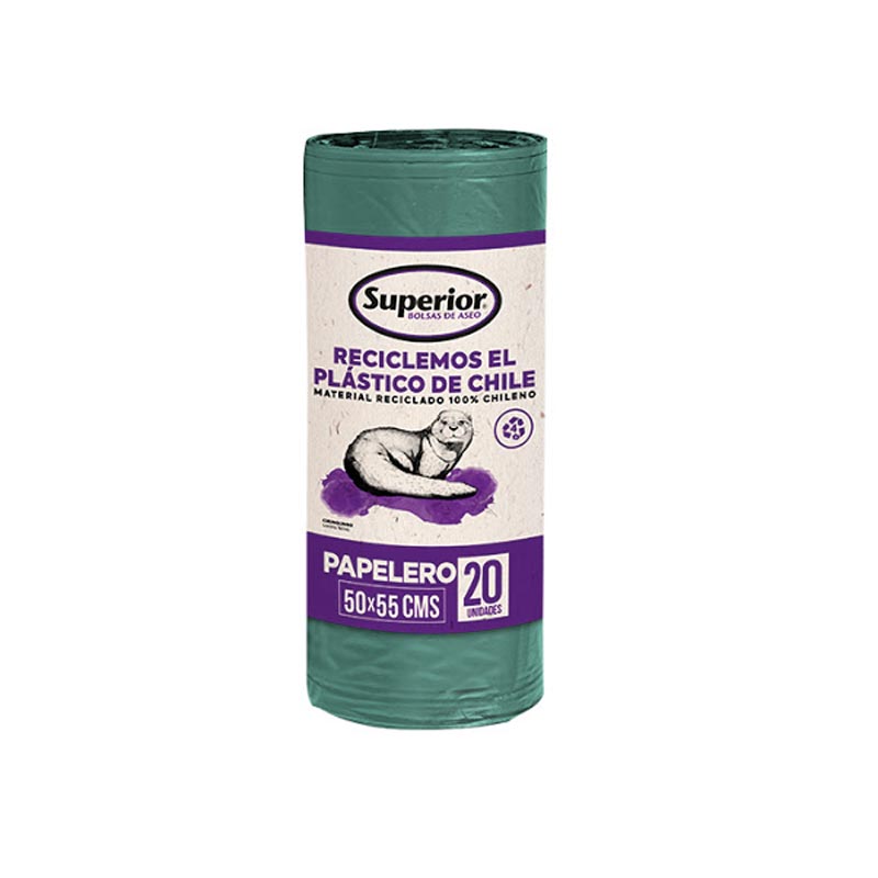 B.Basura 50X55Superior Rollo 20Ud