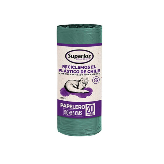 B.Basura 50X55Superior Rollo 20Ud