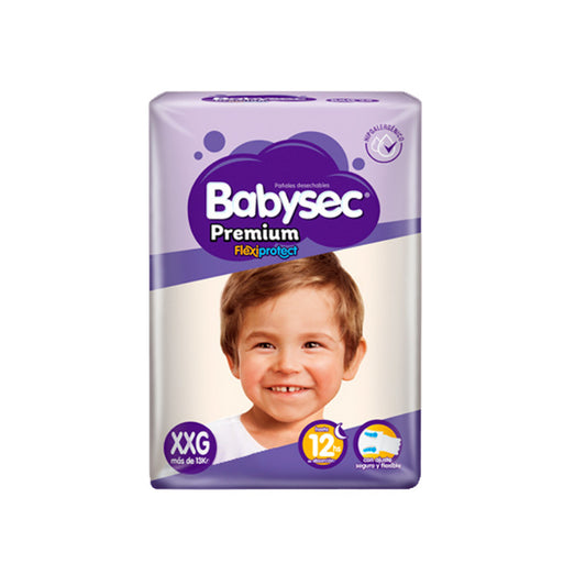 Pañales Babysec Premium T-Xxg 14 unidades