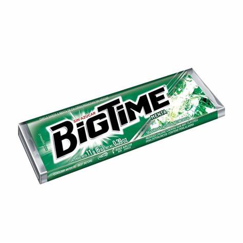 Bigtime 11G Menta Sin Azucar