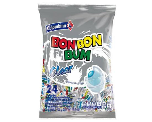 Bon Bon Bum Clear 24Unidades
