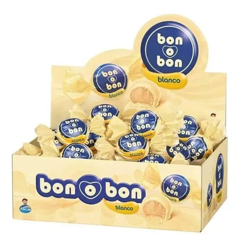 Bon O Bon 450G Blanco 30 unidades de 15 gramos