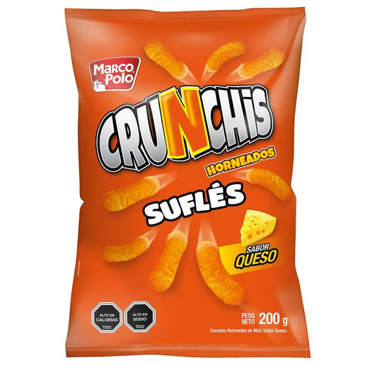 Crunchis Sufle 200G De Queso Marco Polo