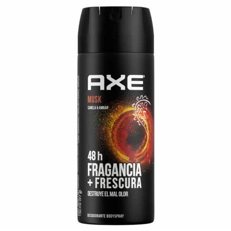Desodorante Axe Musk 150Ml Canela Y Ambar