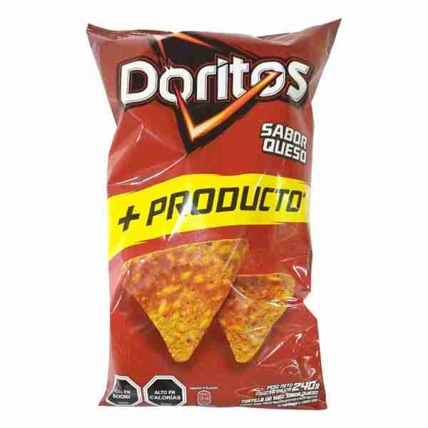 Doritos Sabor Queso 240Grs