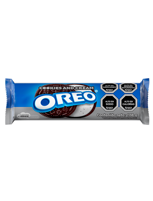 Galleta Oreo 108G Cookies And Cream