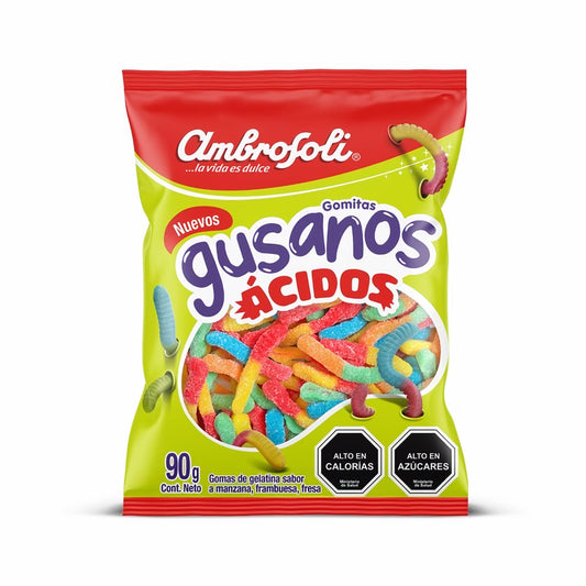 Gusanos Acidos 90G Ambrosoli