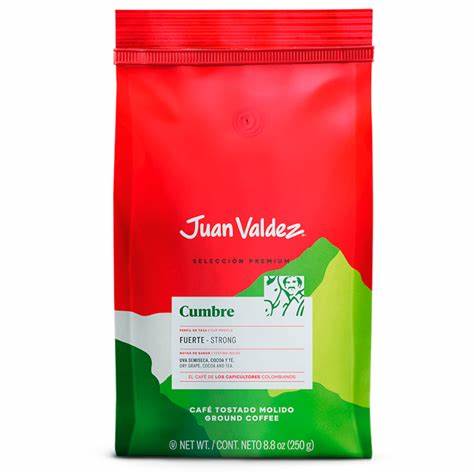 Juan Valdes Cafe Tostado 250G Cumbre
