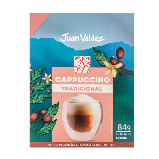 Juan Valdez Sabor Capuccino 84 gramos 6 unidades