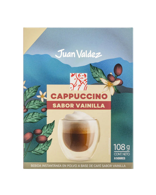 Juan Valdez Sabor Vainilla 108 gr 6 unidades