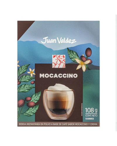 Juan Valdez Sabor Mocaccino 108 g 6 unidades