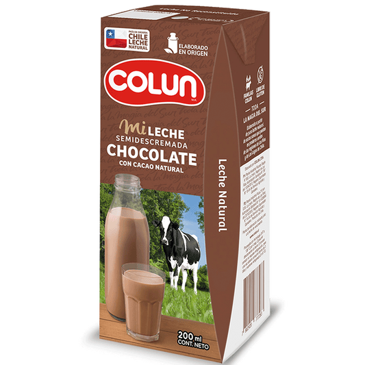Leche Colun Chocolate6* 200Cc
