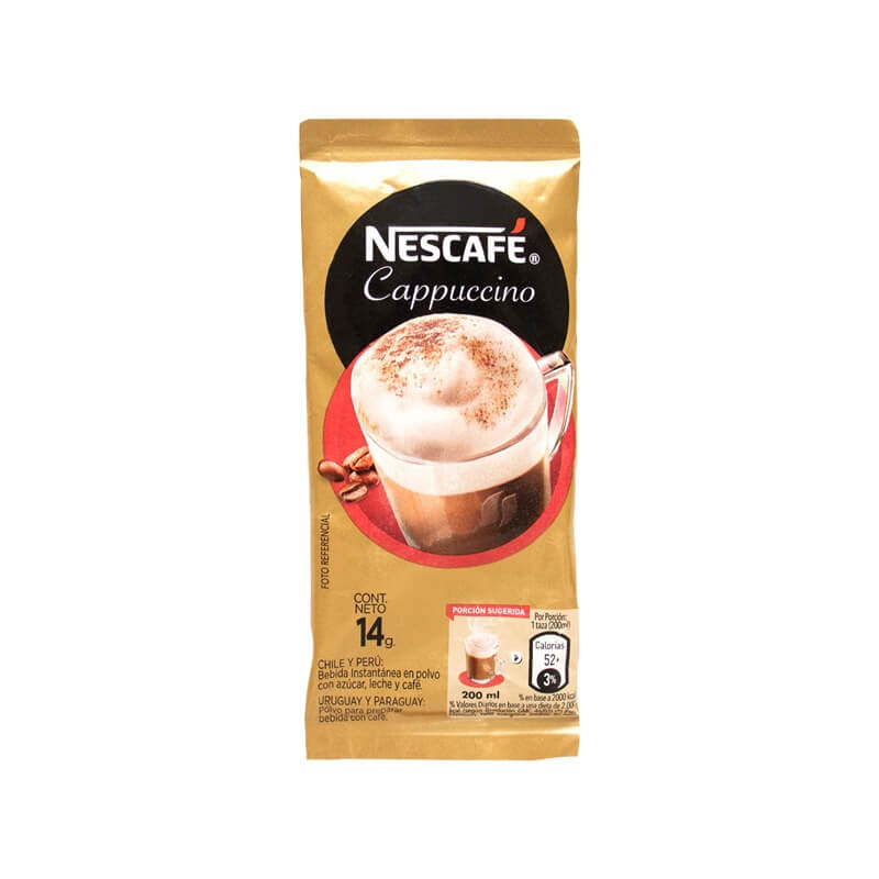 Nescafe Cappuccino 14G 1 Porcion