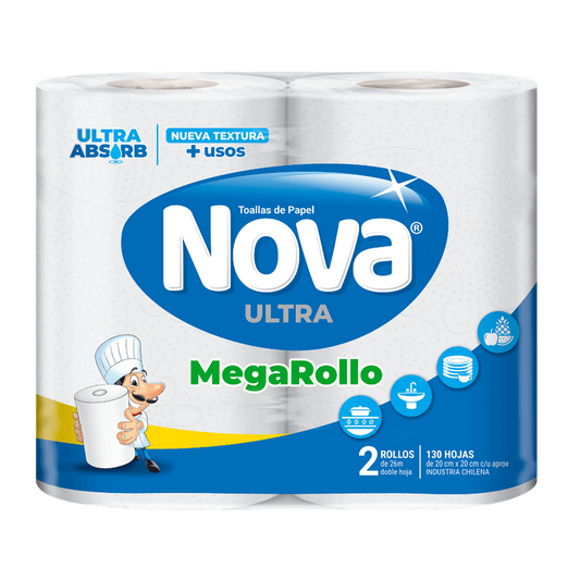 Nova Ultra Mega Rollo 26M Doble Hoja