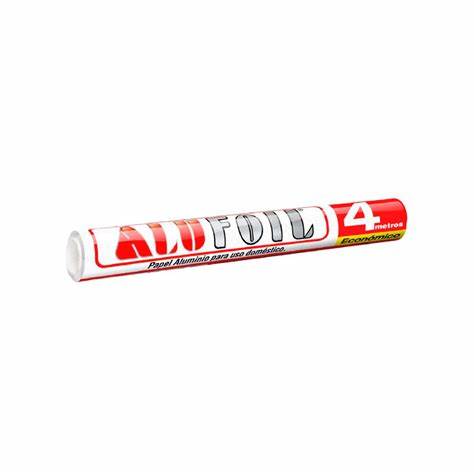 Papel Aluminio 4Mts Alufoil