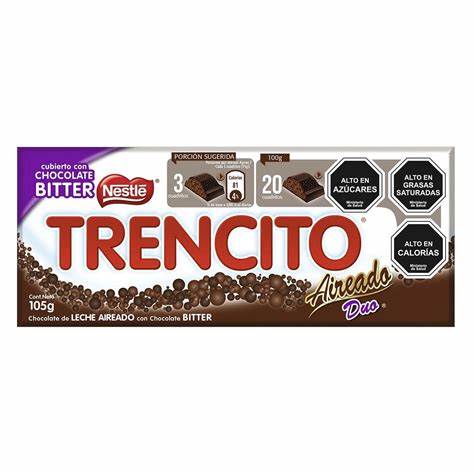 Trencito 105G Duo Aireado Bitter Nestle Chocolate