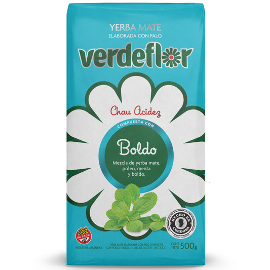 Yerba Mate Verdeflor Boldo 500Gr