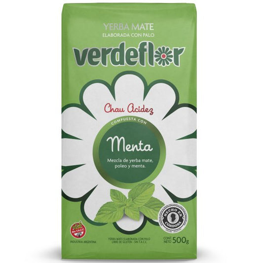 Yerba Mate Verdeflor Menta 500Gr