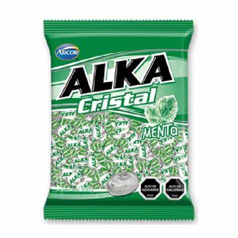Alka Cristal 450Grs Menta