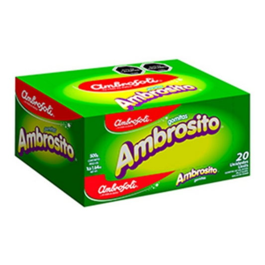 Ambrosito 500g 20 unidades de 90Gr Ambrosoli