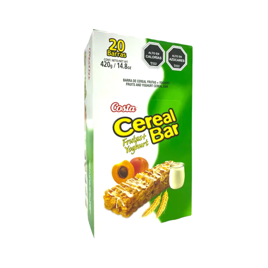 Cerealbar Frutos +Yogu 20 unidades de  21G