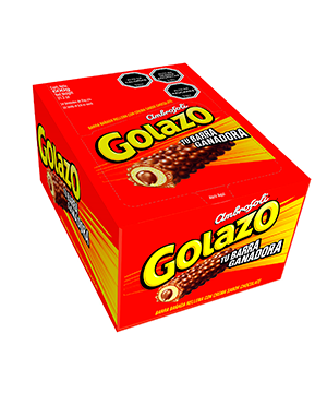 Golazo600 g contiene 24 und de 25g