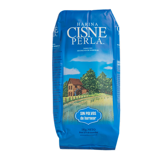 Harina Cisne Perla 1Kg Sin Polvos De Hornear